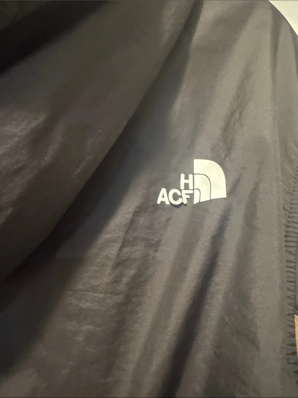The North Face Two-Tone Hooded Zip Jacket in Black & Brown